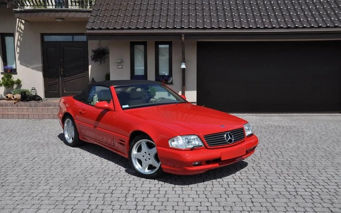 Mercedes-Benz SL cena 99000 przebieg: 74060, rok produkcji 2001 z Wieluń małe 121